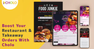 Restaurant and Takeaway MarketingCholo Digital.