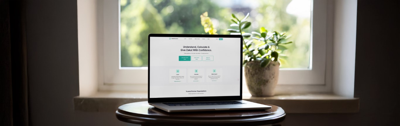 Zakat Connect Website Design